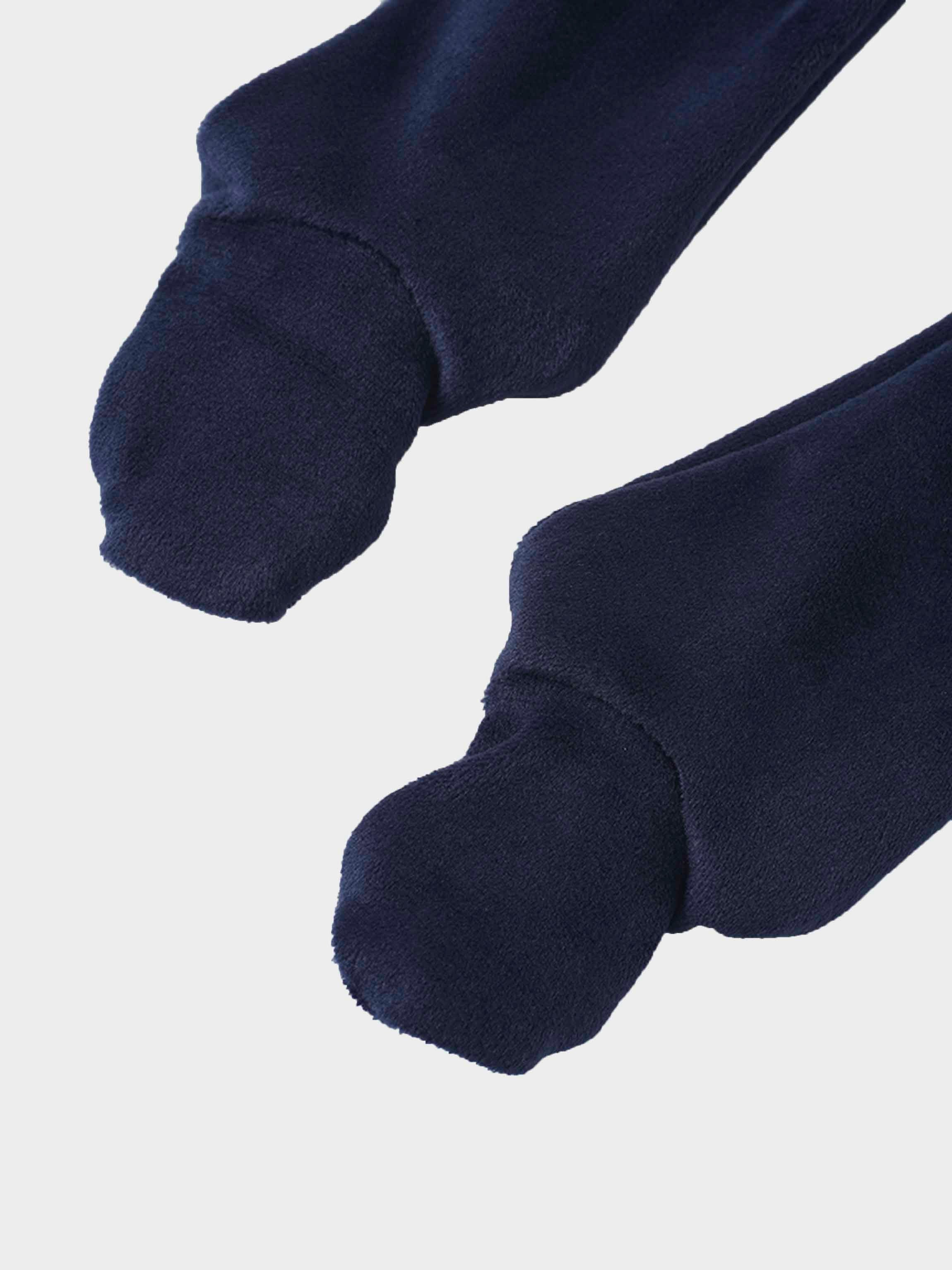 Velour Crossover Stretchy - Navy