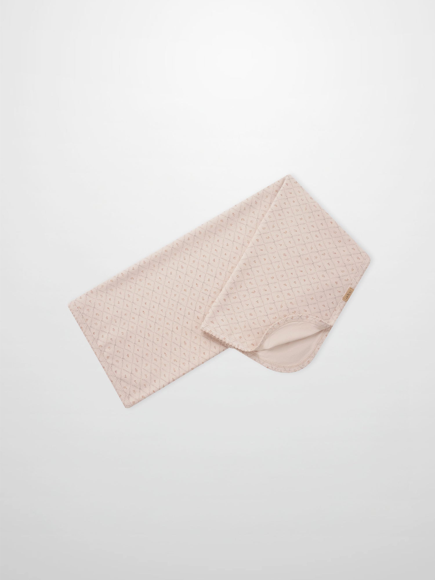 Dainty Diamond Blanket pink diamond-patterned swaddle blanket for girls by Adee