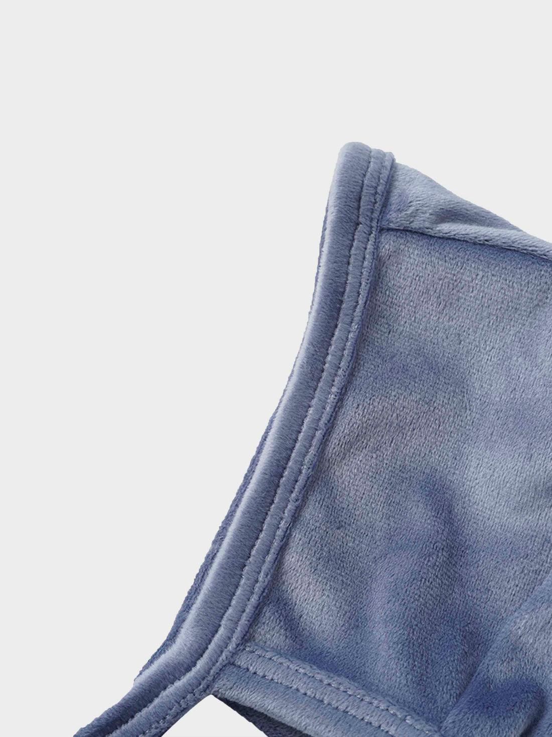 Velour Bonnet - Slate Blue