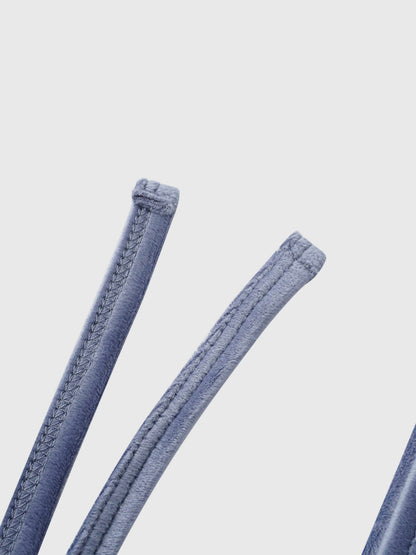 Velour Bonnet - Slate Blue