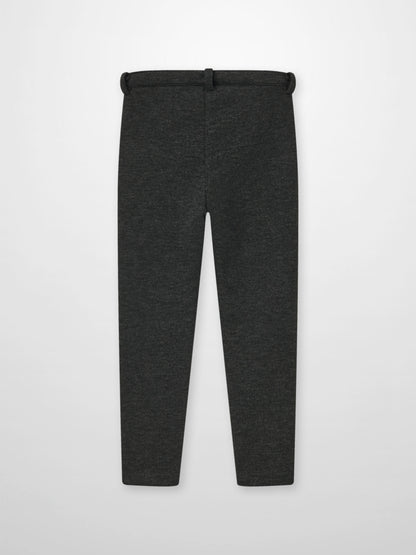 Dress pants by Adee for boys, grey dressy bottoms with belt loop and back seam