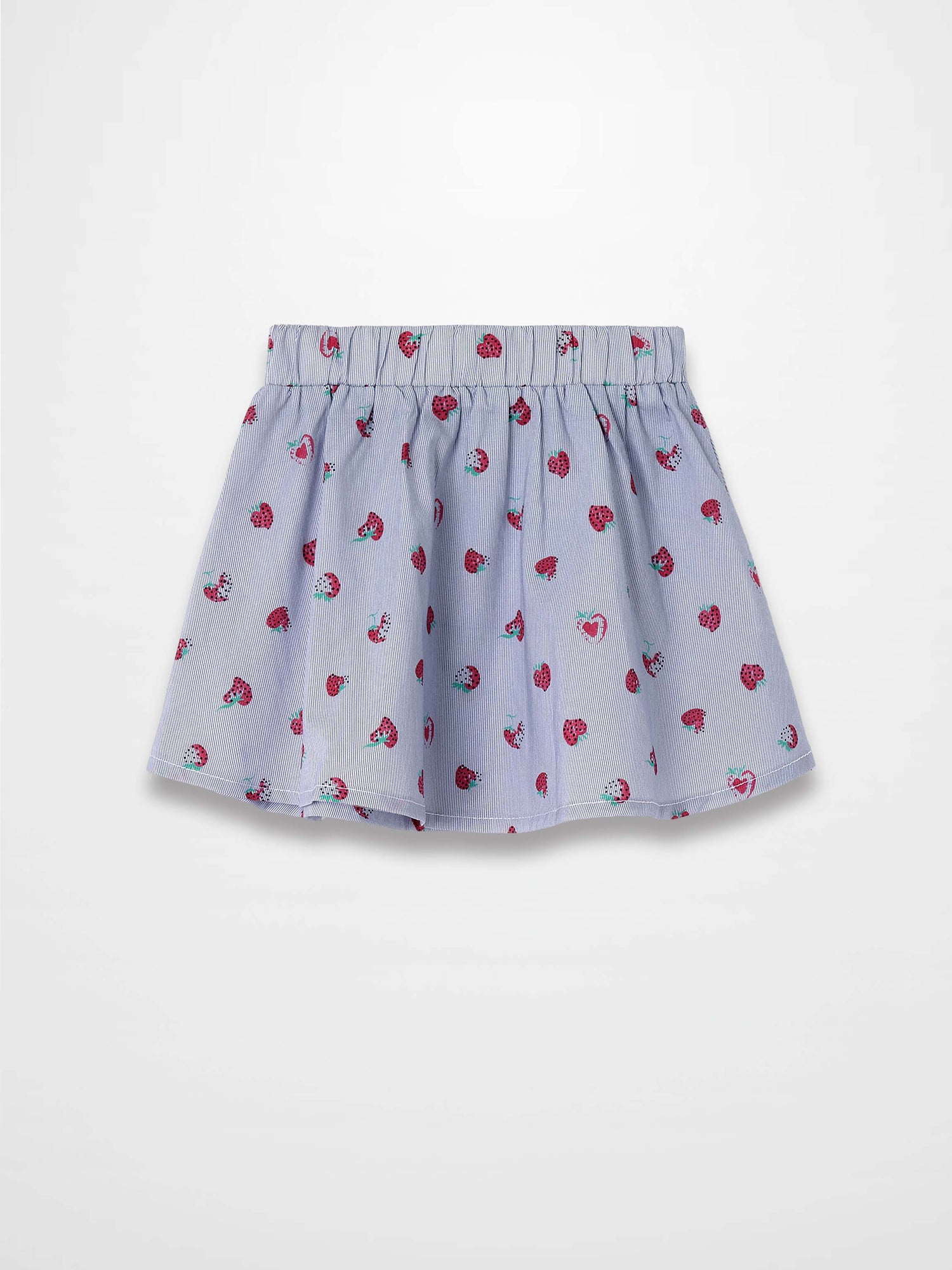 Strawberry Print Skirt