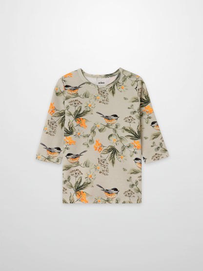 Garden Finch 3/4 Sleeve T-Shirt