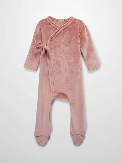 Velour Crossover Stretchy - Pink