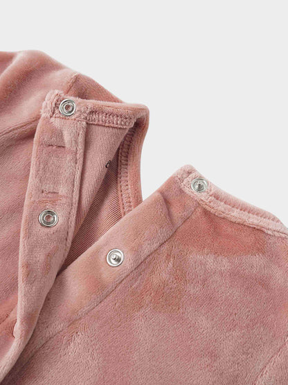 Velour Crossover Stretchy - Pink