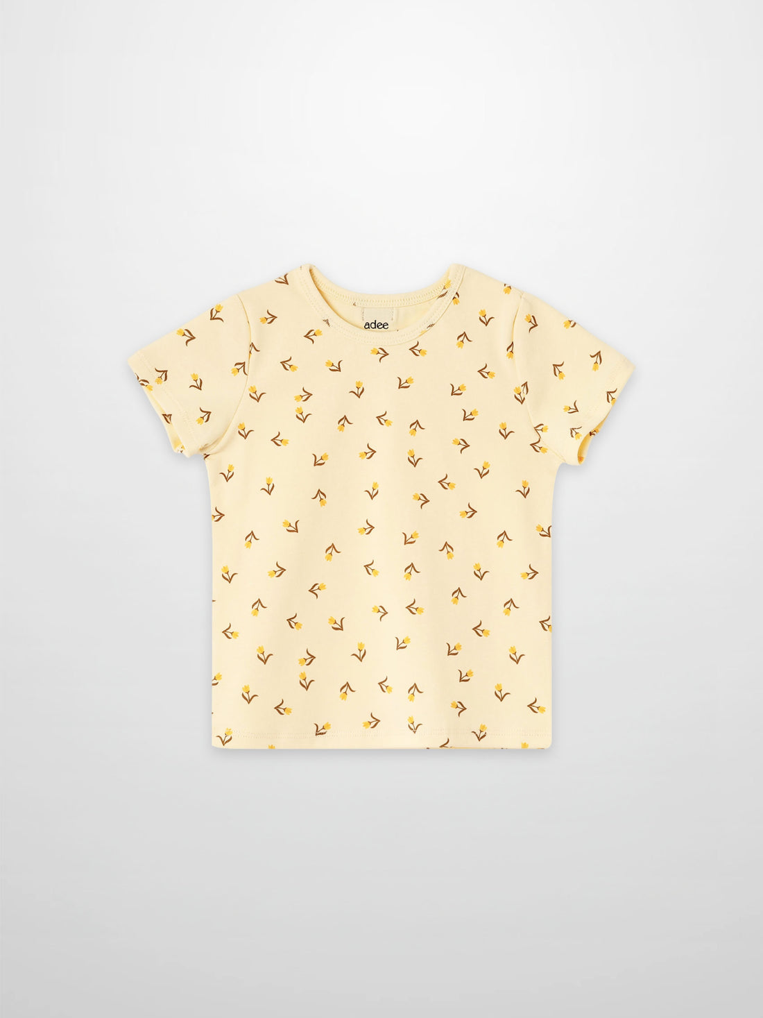 Butter Yellow Tulip T-Shirt - Short Sleeve