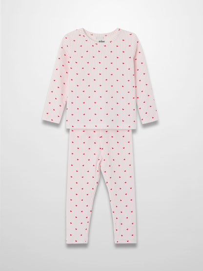 Pink Heart Pajamas