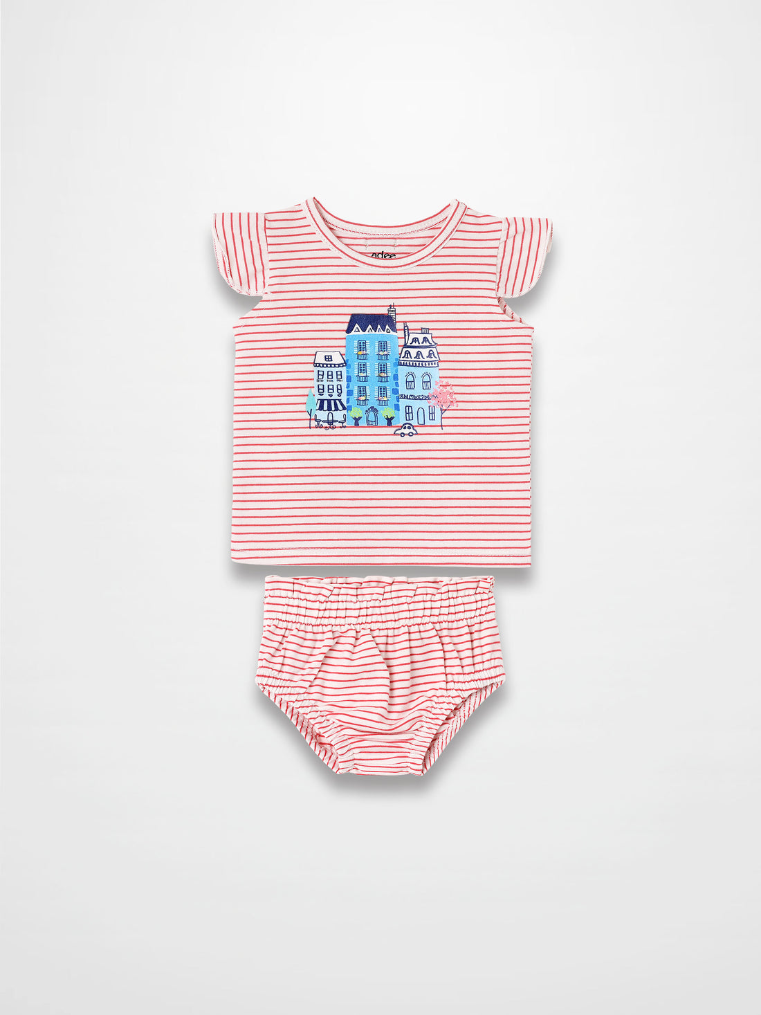 Little Paris Bloomers &amp; Tank Set - Ruffles