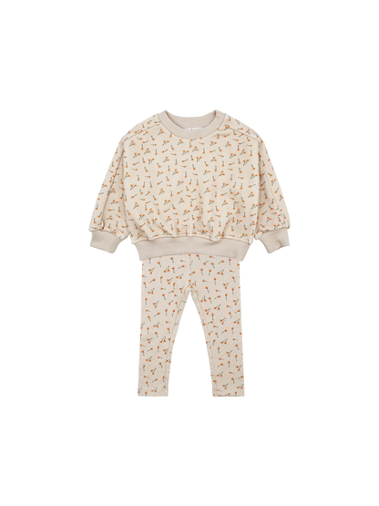 Baby Dandelions Sweatshirt Set