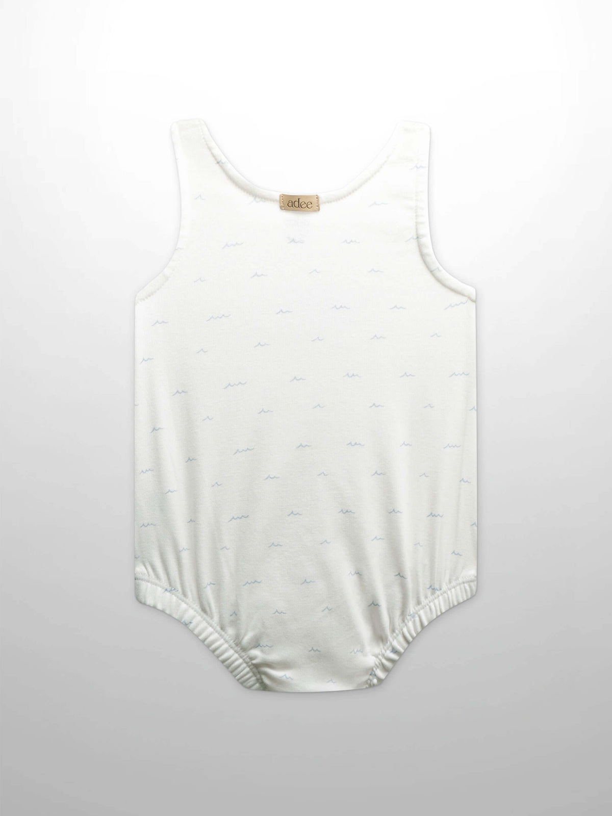 Ombre surfboard baby romper