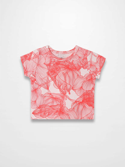 Pink Petal Short Sleeve T-shirt