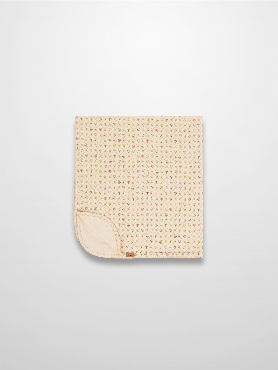 Flower Garden Blanket with Lace