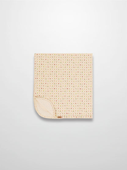 Flower Garden Blanket with Lace