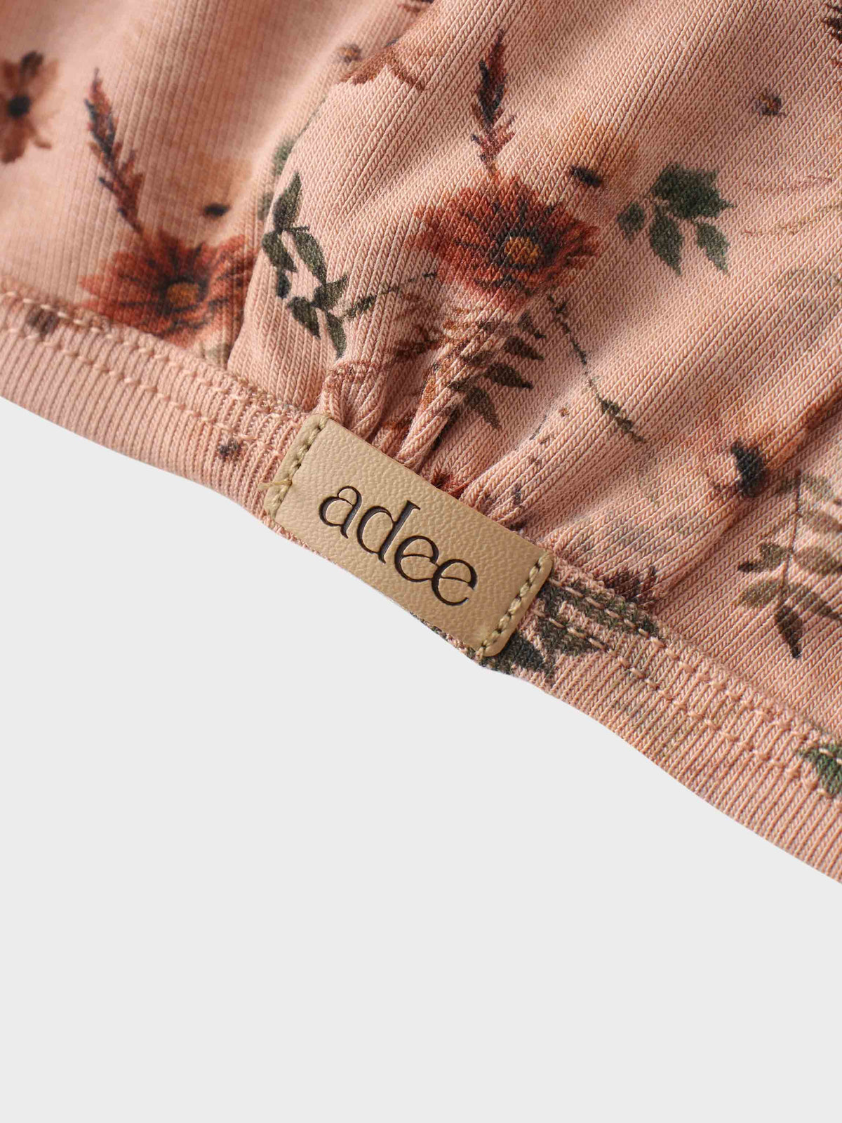 Adee baby girl bonnet hat easy to fit soft and comfy 