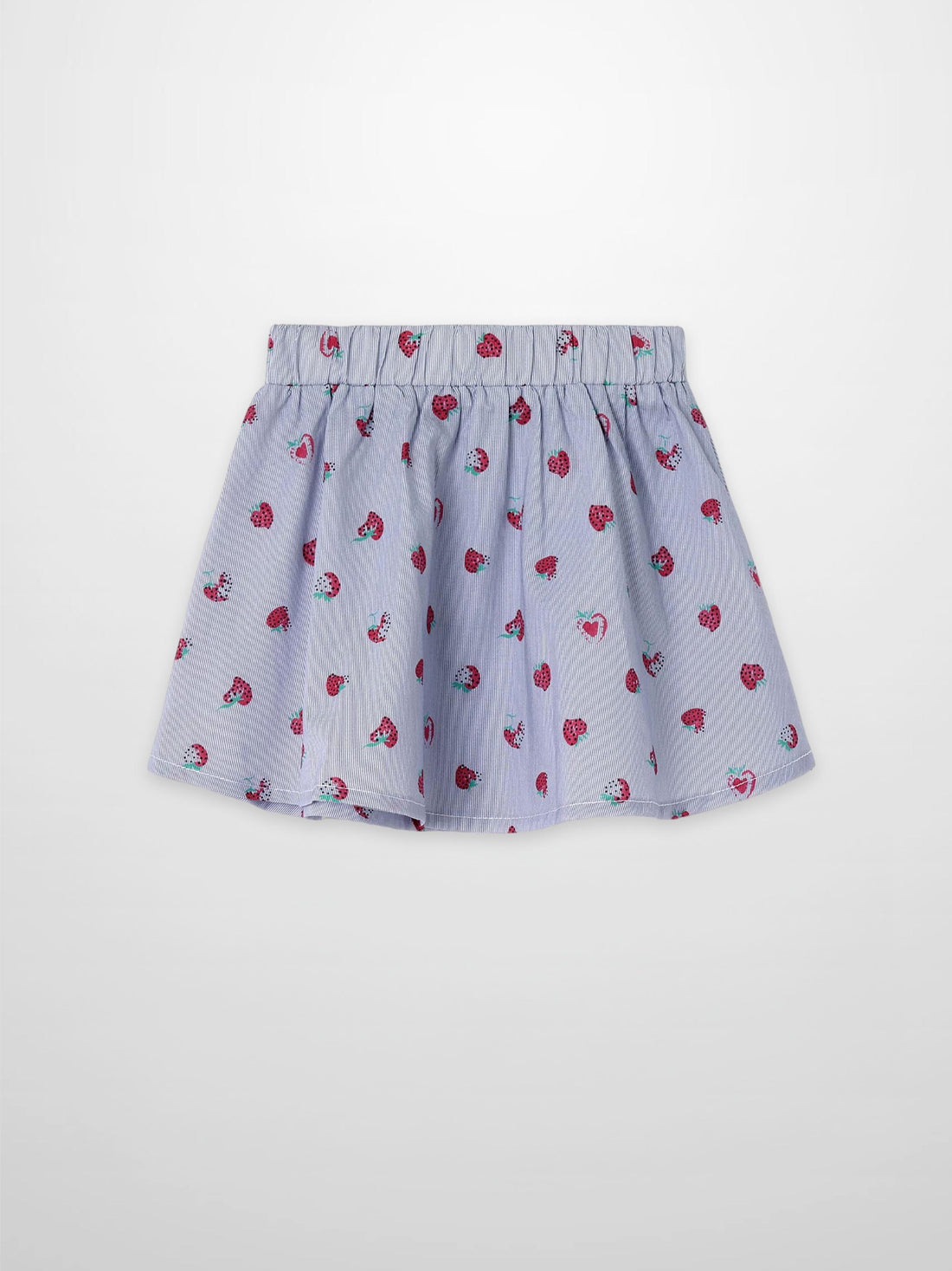 Strawberry Print Skirt