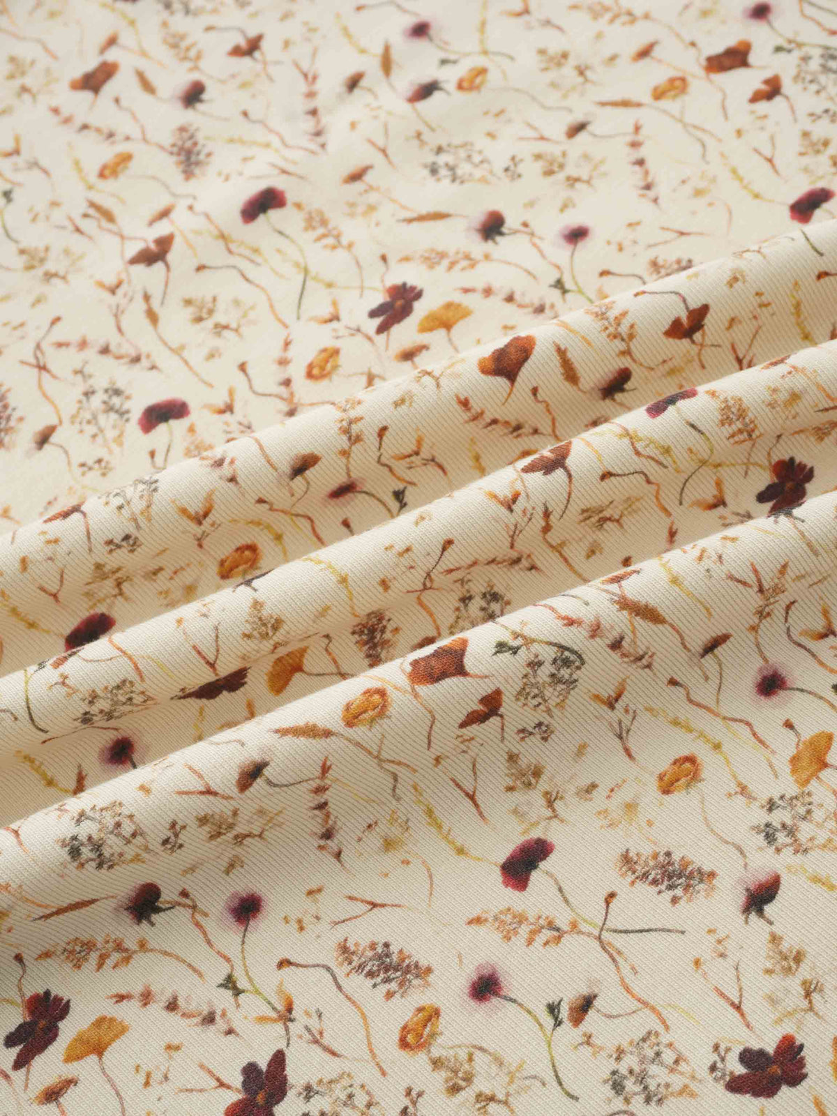 soft ad cotton baby blanket material with a fall season look