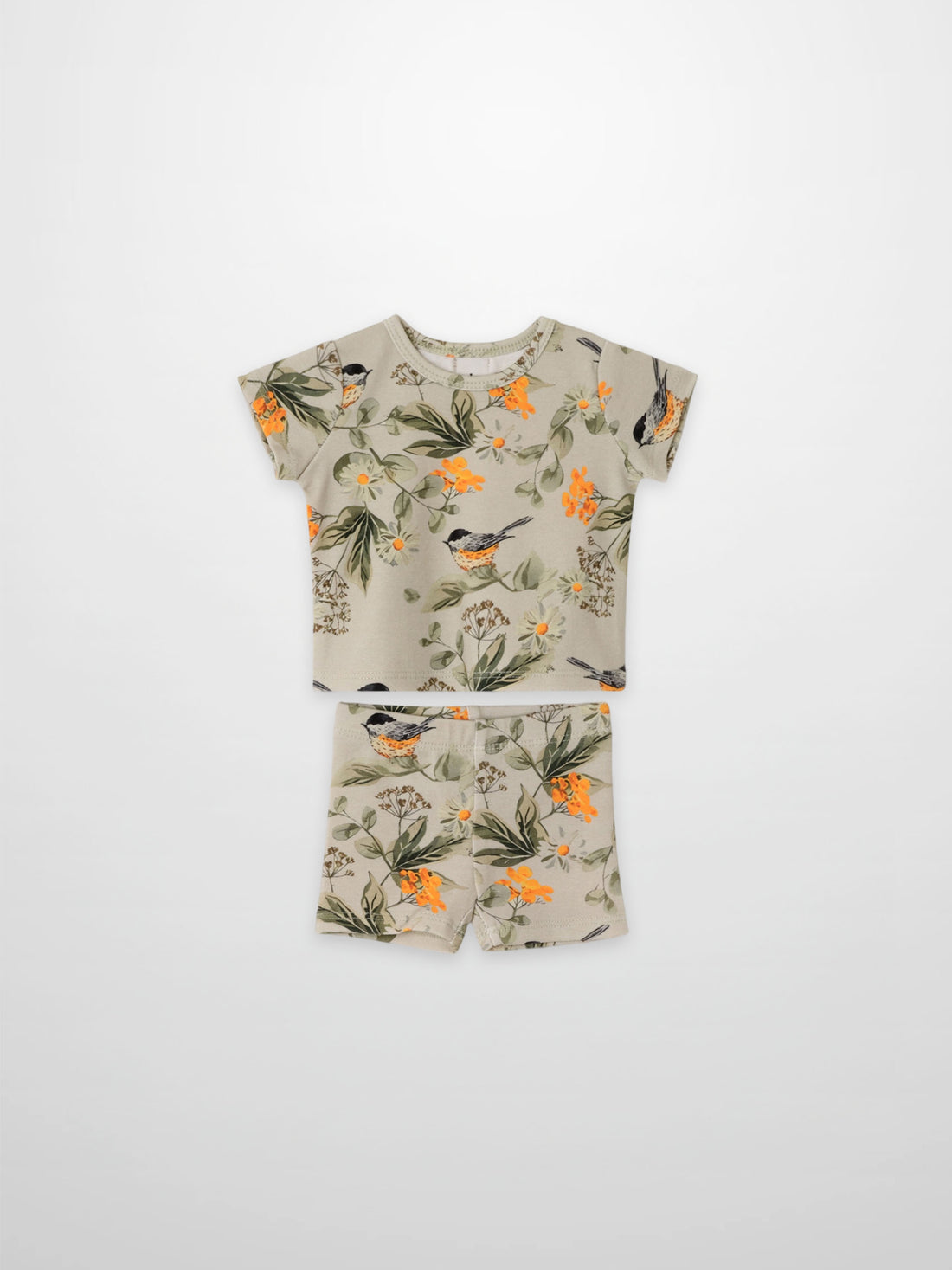 Garden Finch Shorts Set