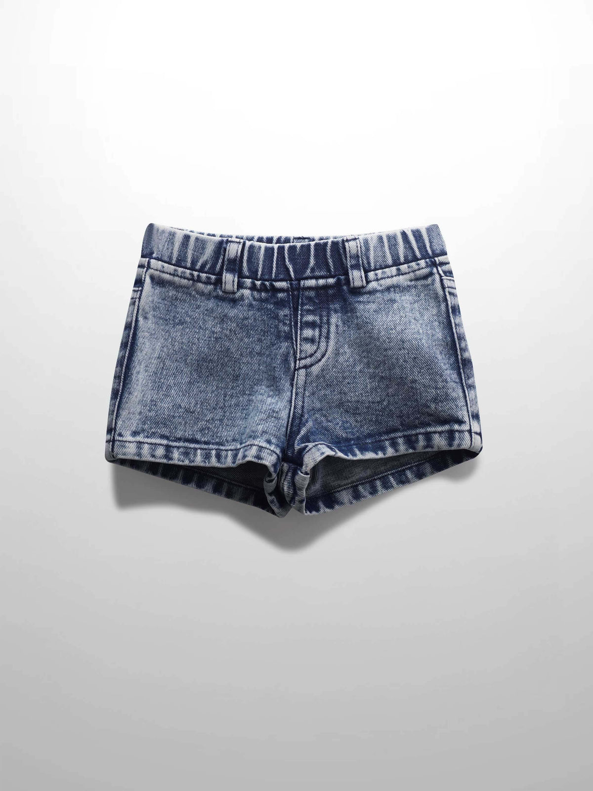 Denim Shorts - Light Denim, light-wash kids&