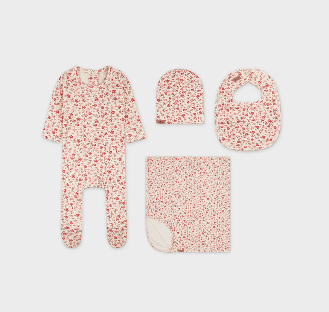 Floating Roses - Layette Set