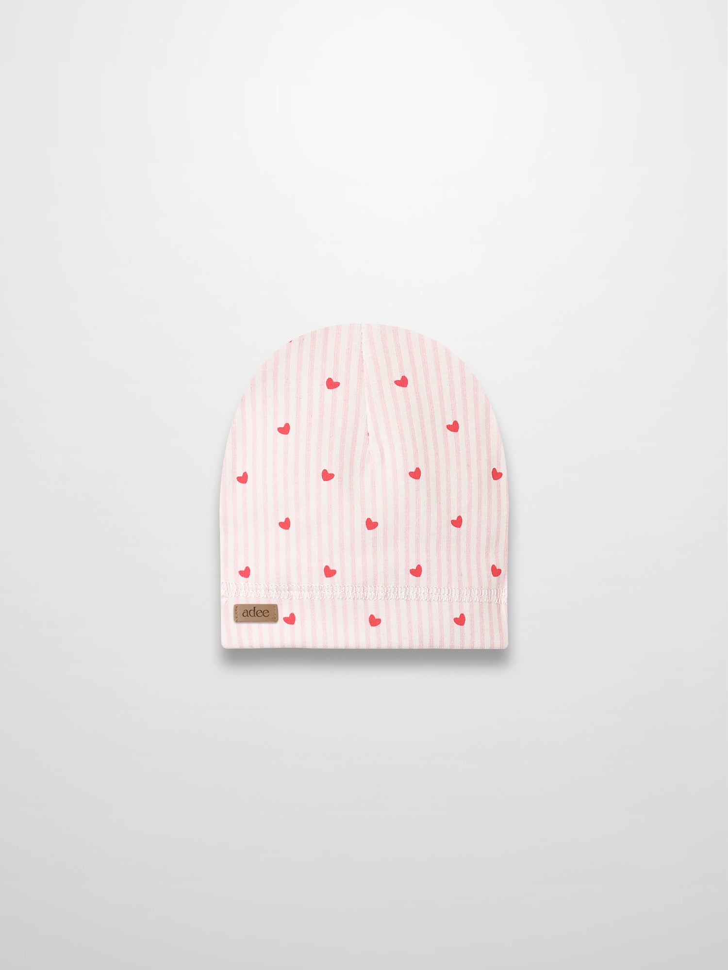 Pink Heart Hat