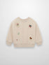 Crochet Patch Sweatshirt