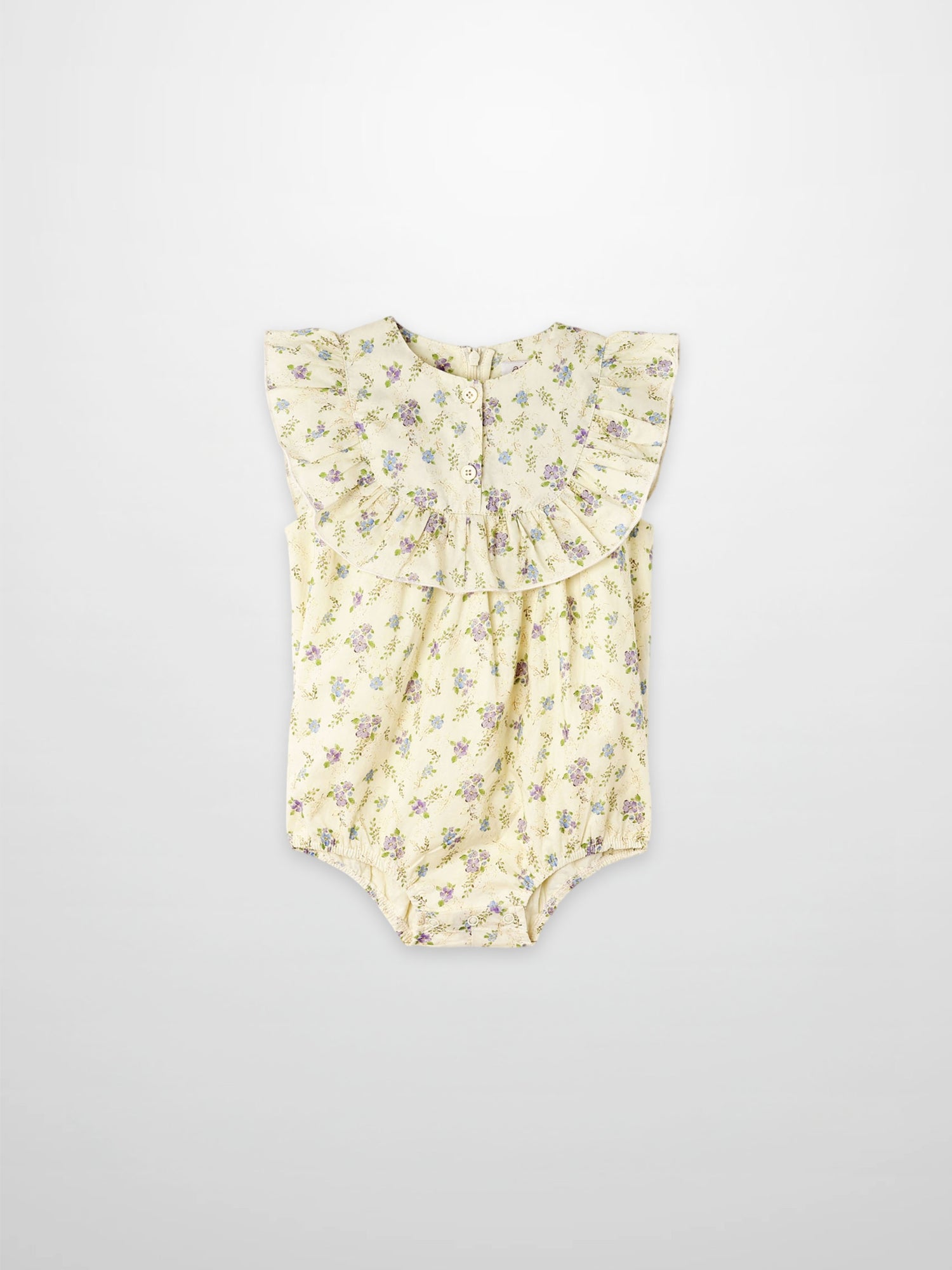 Ivory Flower Romper
