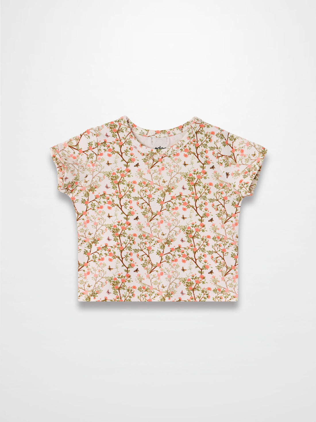 Spring Floral Short Sleeve T-Shirt