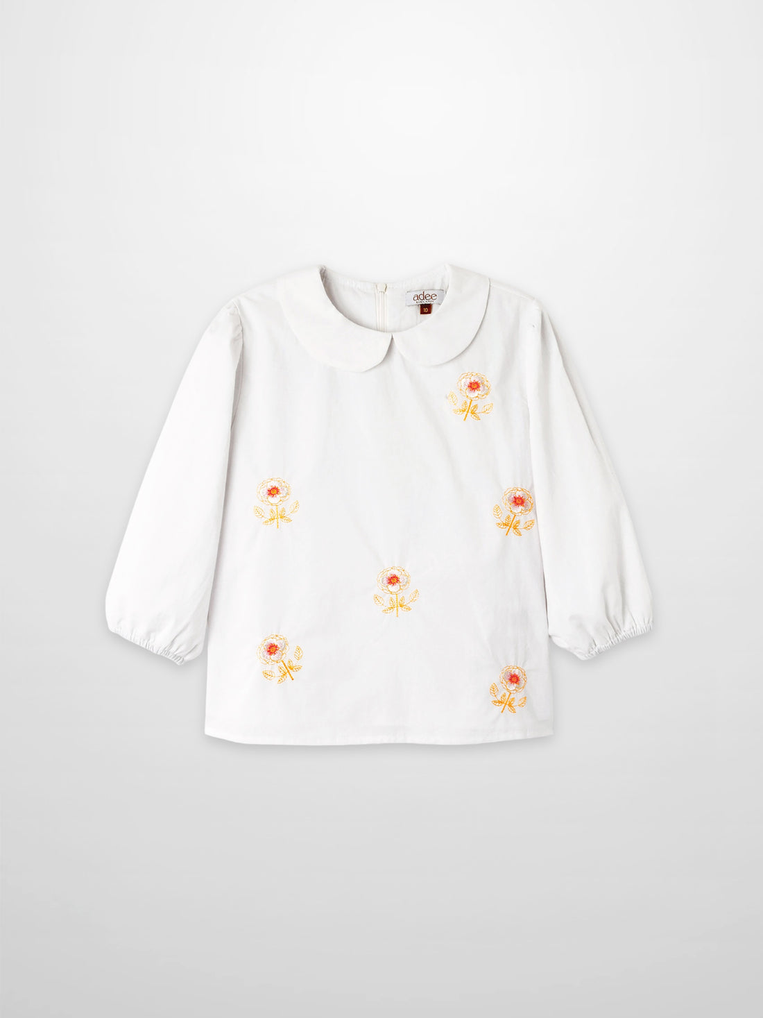 Embroidered Flower Shirt