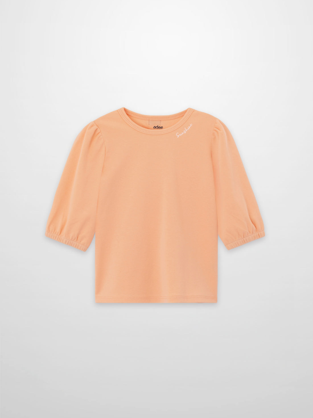 3/4 Puff Sleeve T-shirt Peach, Adee girls top from the T-Shirts category