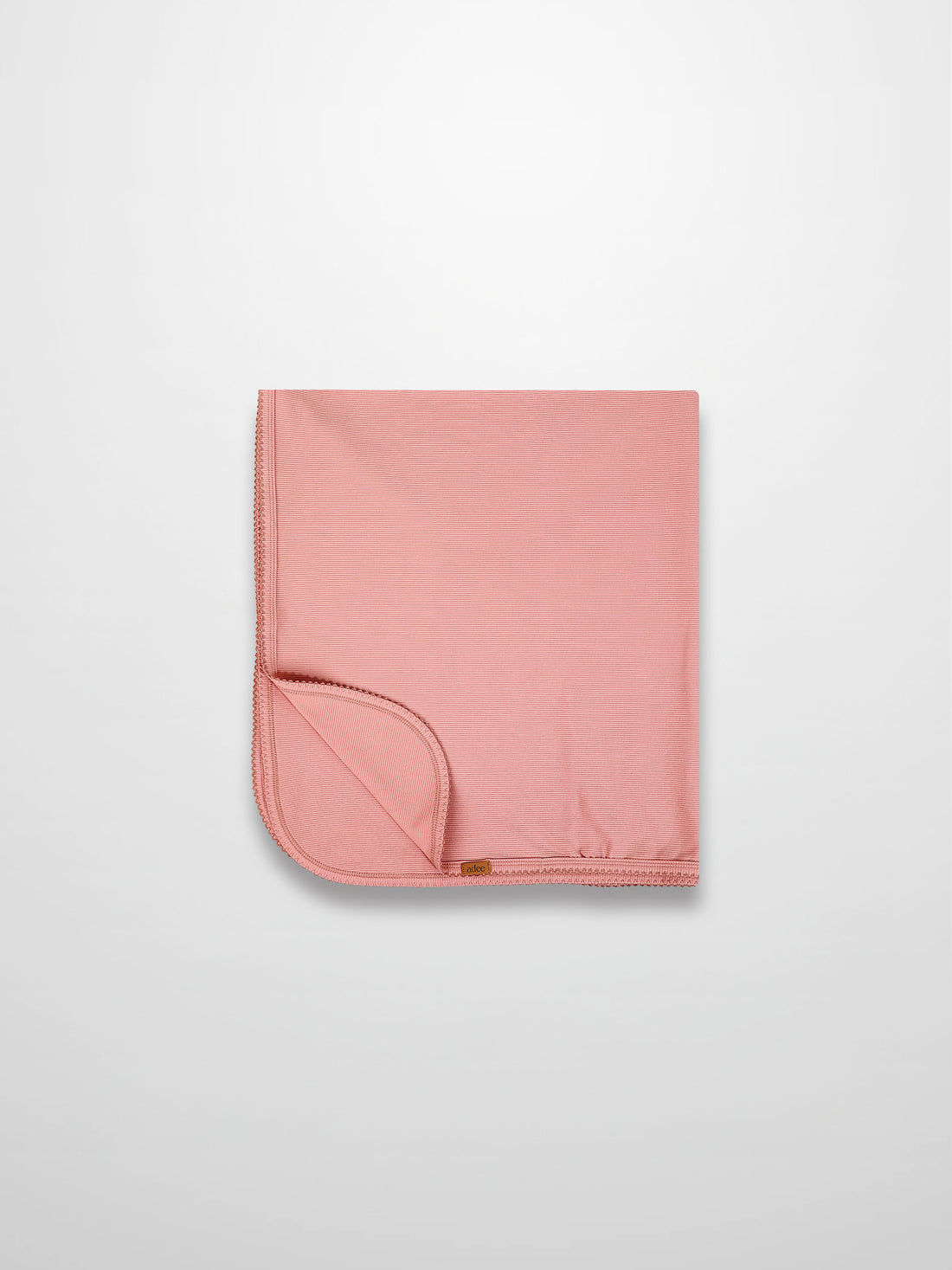 Thin Ribbed Blanket - Pink