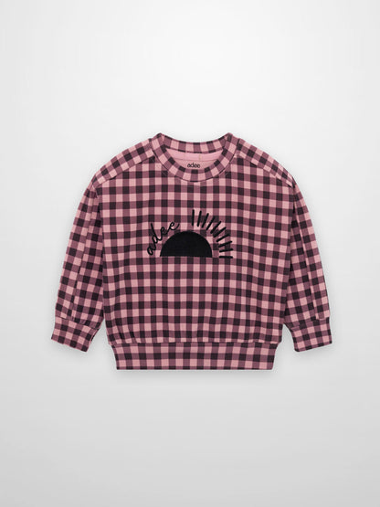 Gingham Pajamas - Burgundy