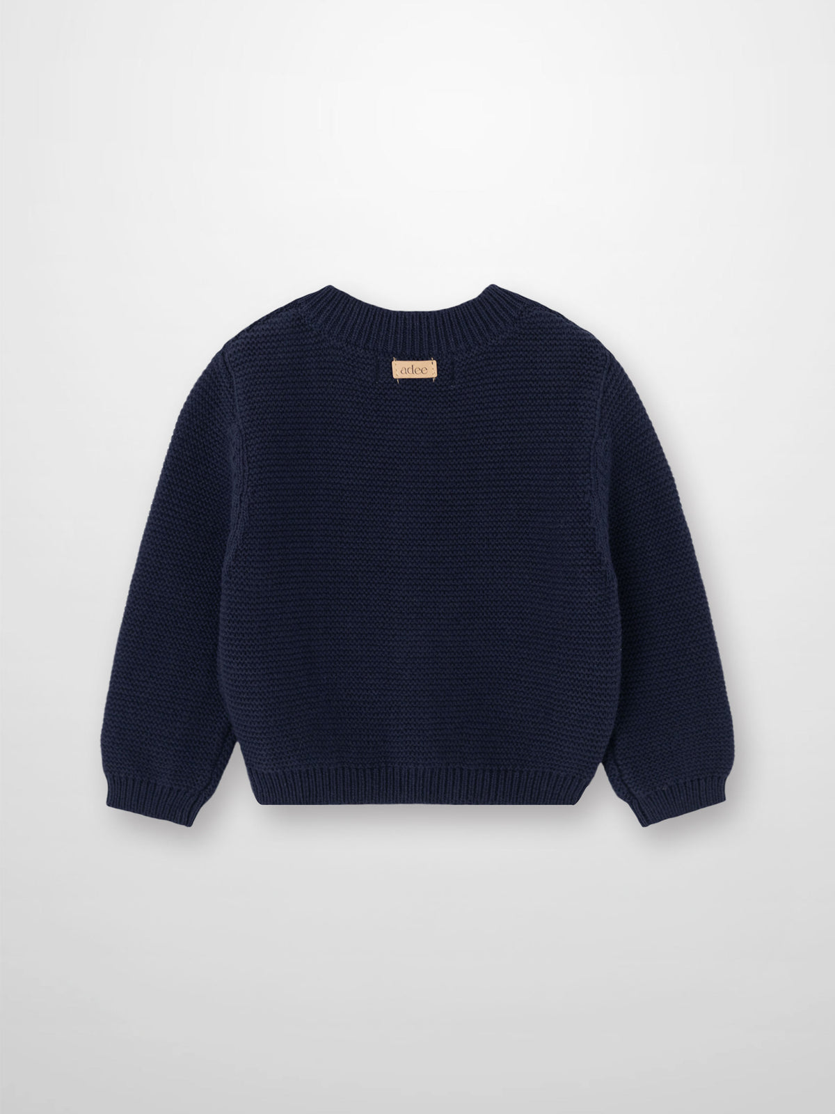 Knit Cardigan - Navy, Adee brand, unisex dressy top