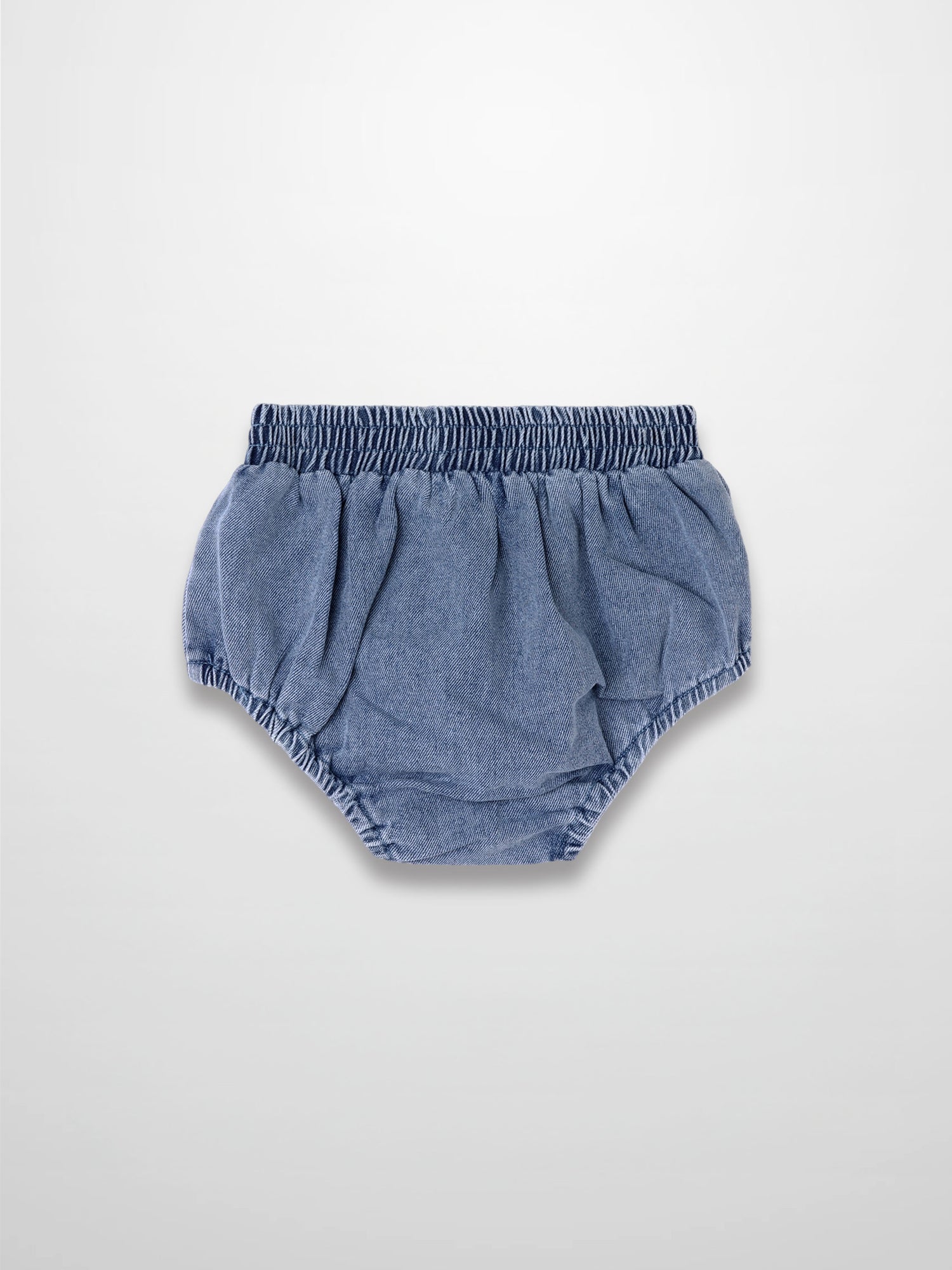 Paneled Bloomers - Blue Denim