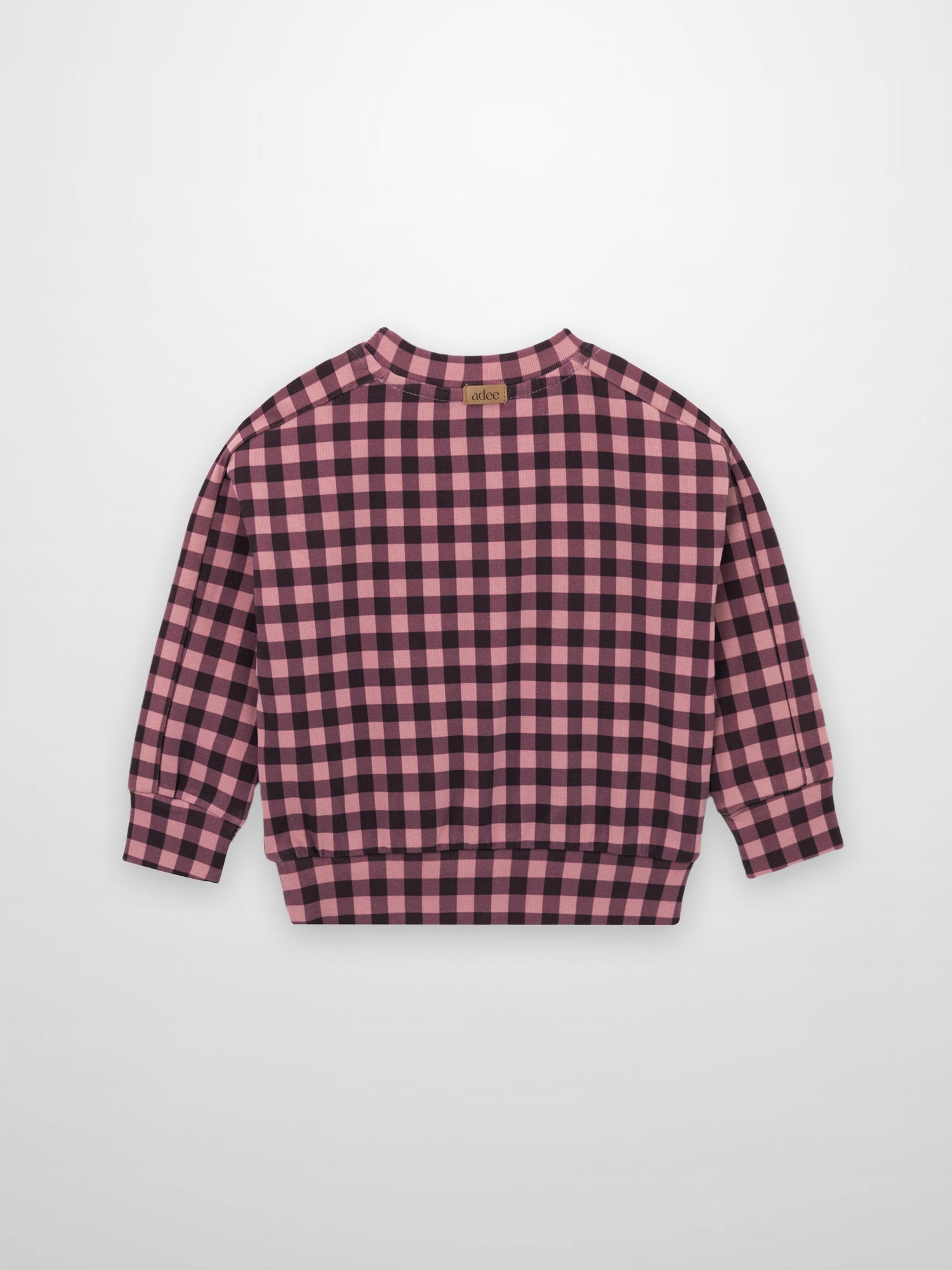Gingham Pajamas - Burgundy