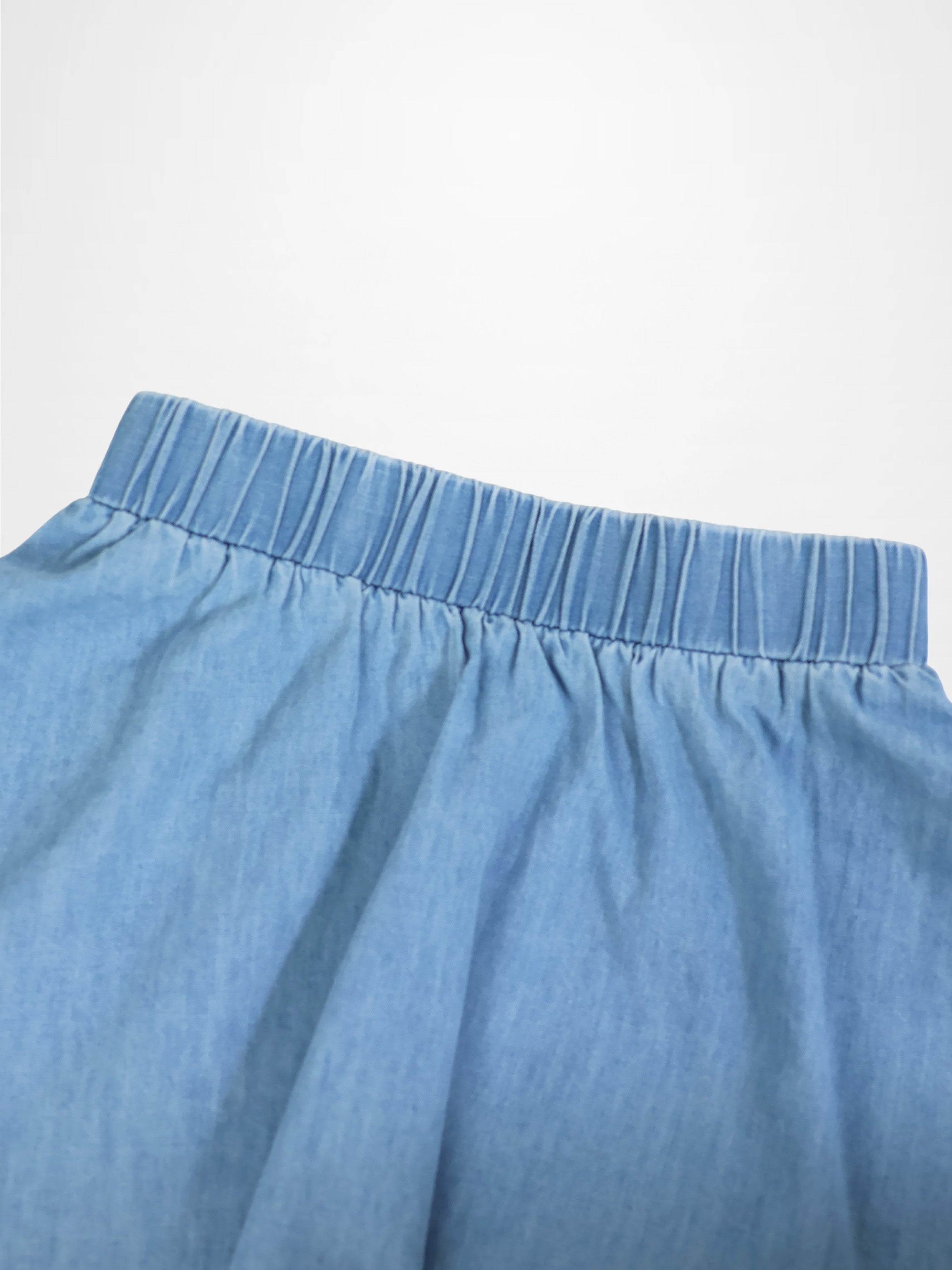 Circle Skirt- Light Denim