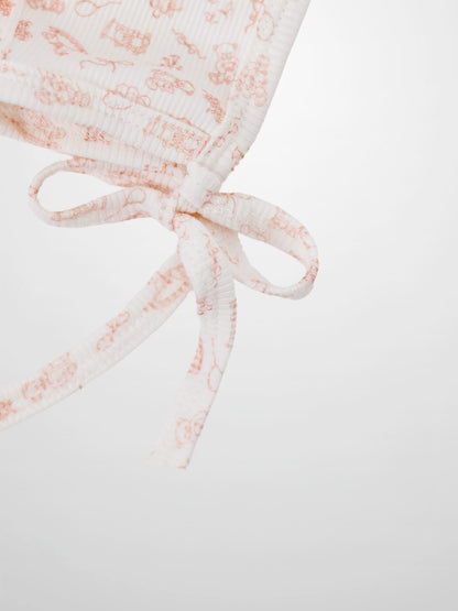 Little Storybook Bonnet - Pink