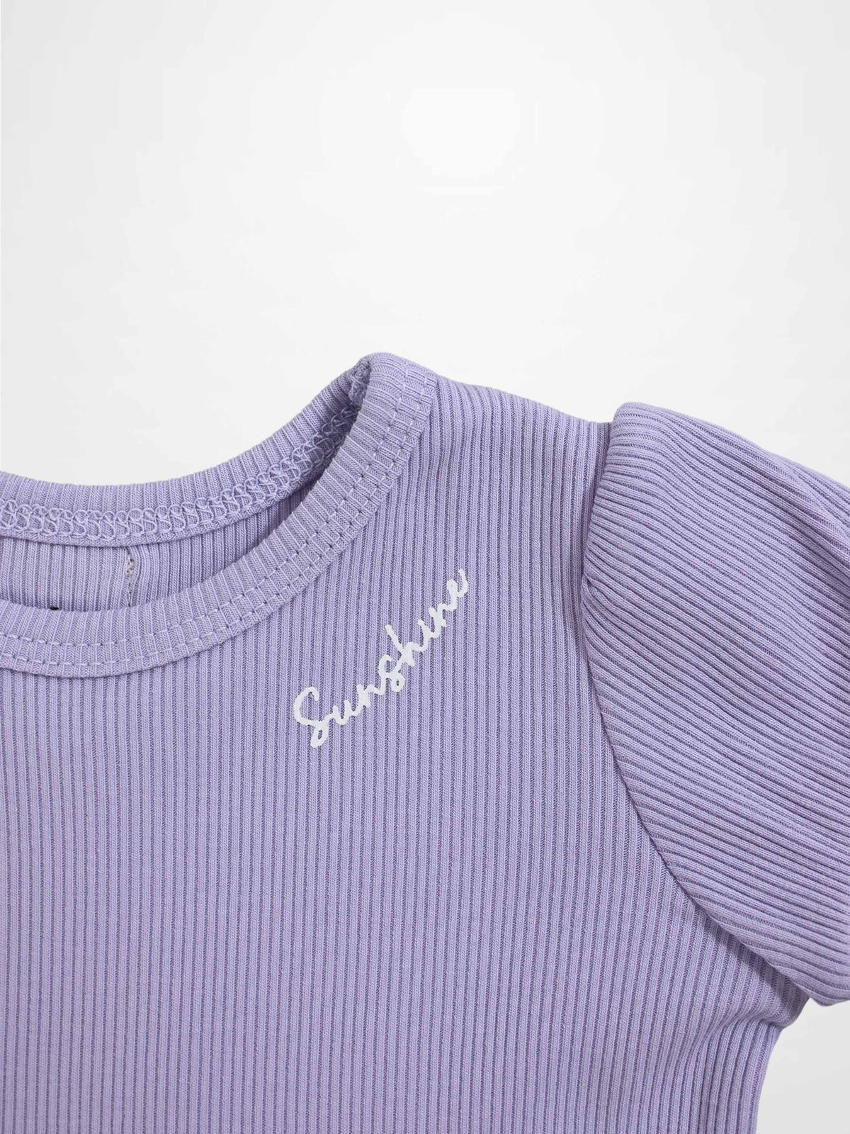 Ribbed lavender girls&