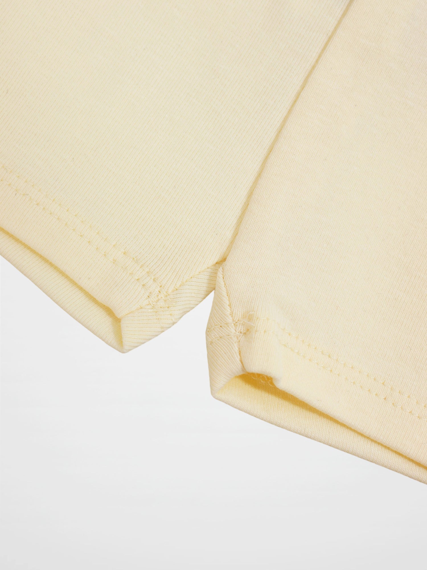 Biker Shorts Non Ribbed-Off White