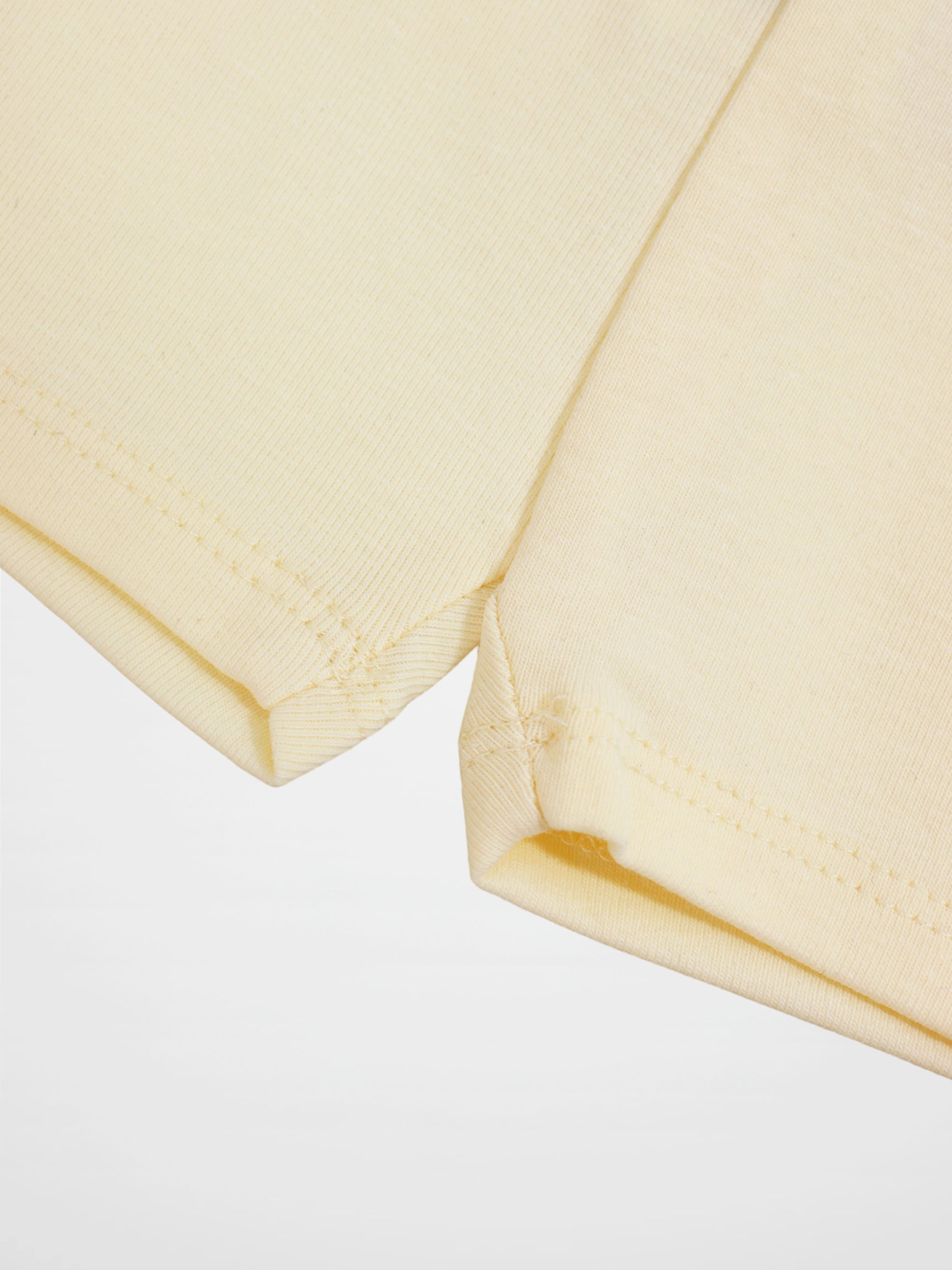 Biker Shorts Non Ribbed-Off White