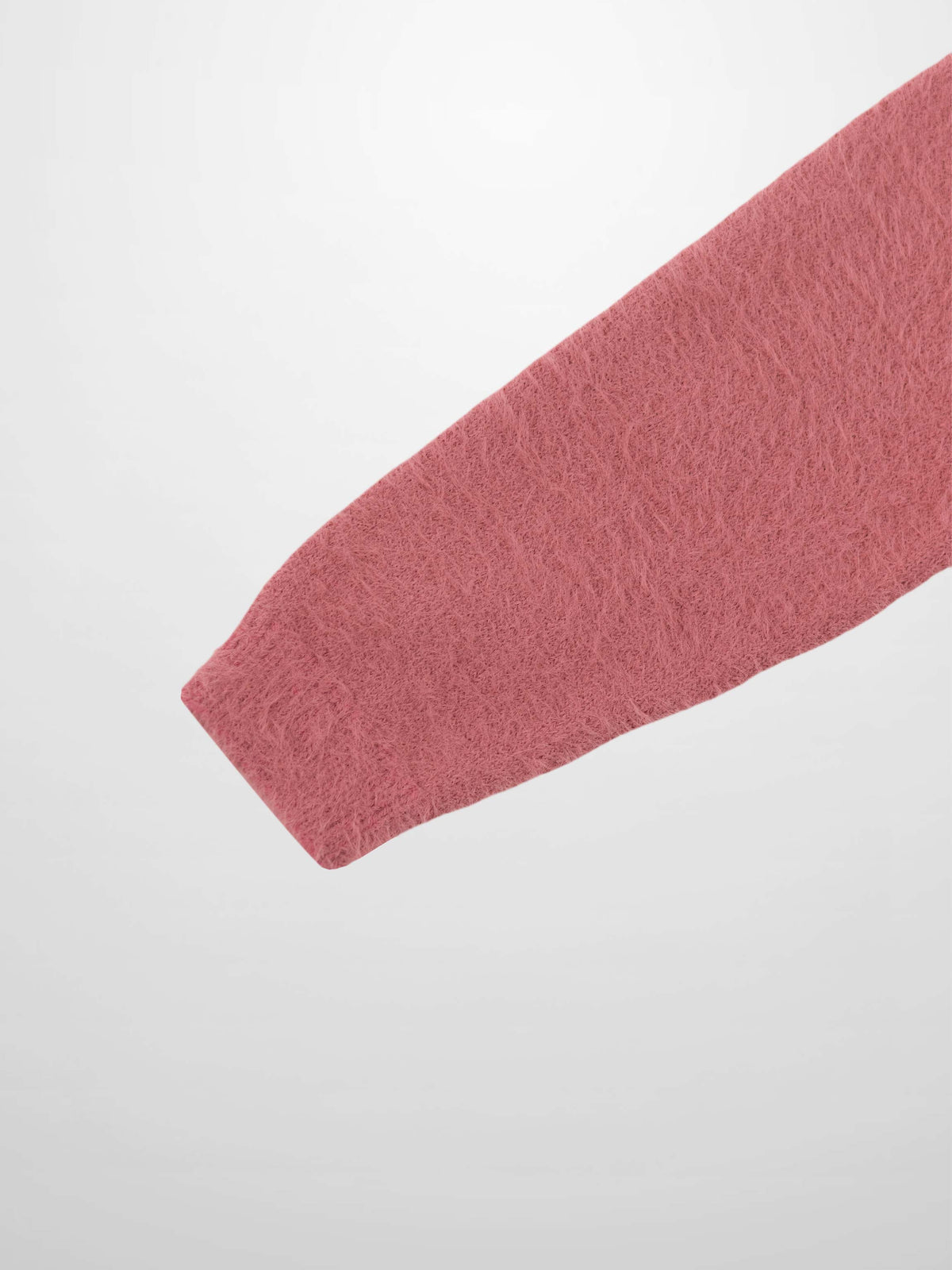 Mohair sweater pink for girls dressy top with soft fuzzy texture