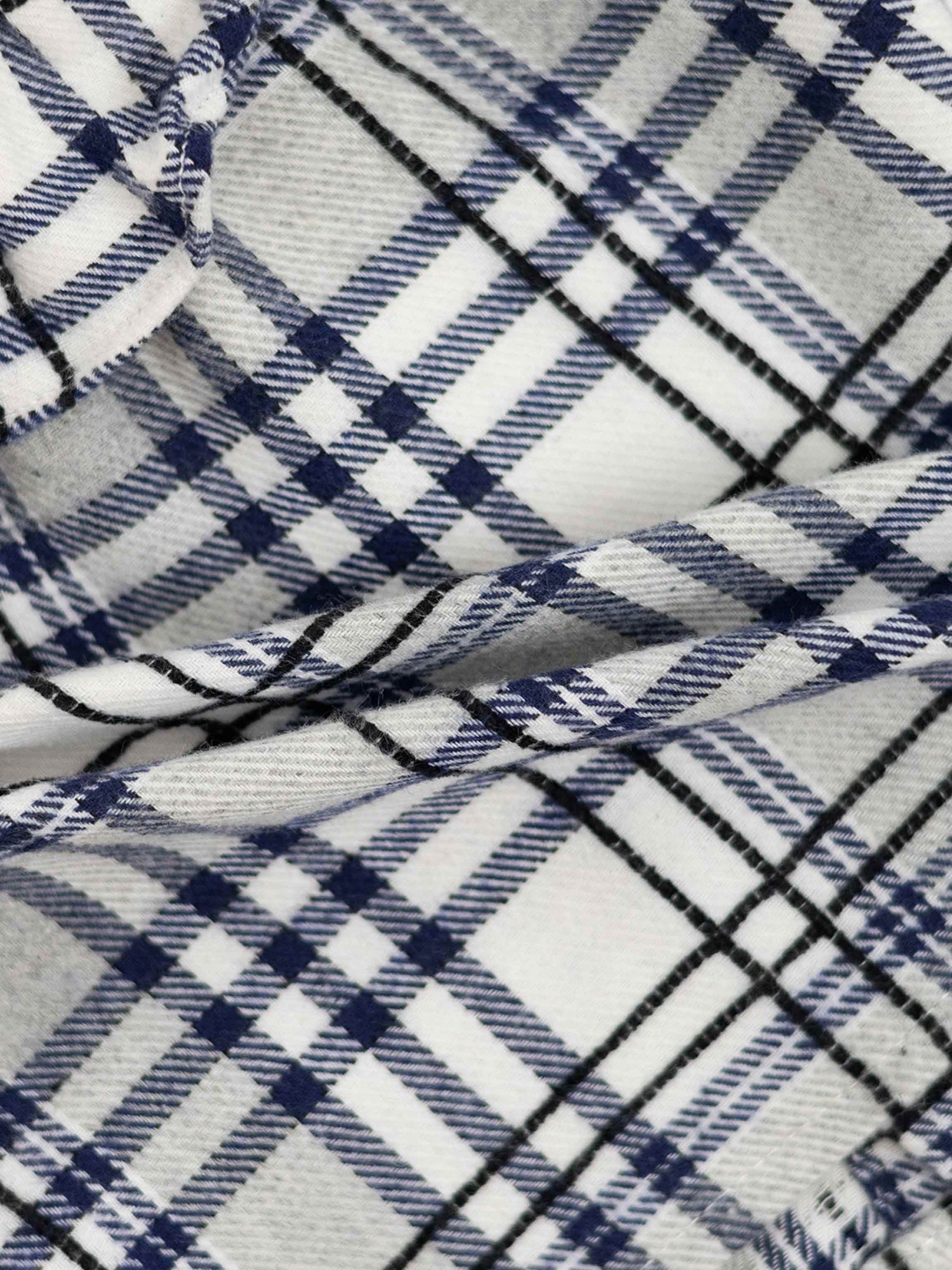 Plaid Skirt - Blue