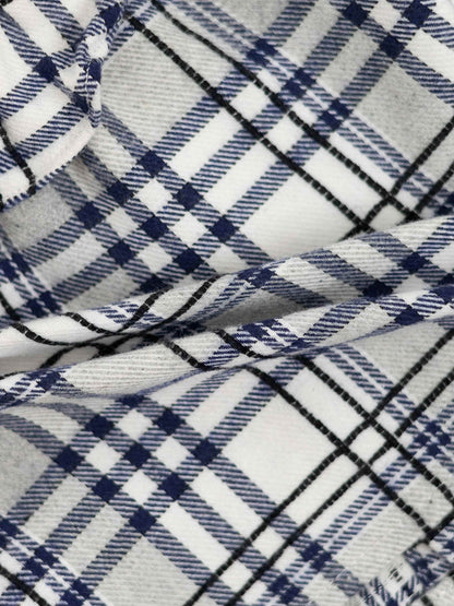 Plaid Skirt - Blue