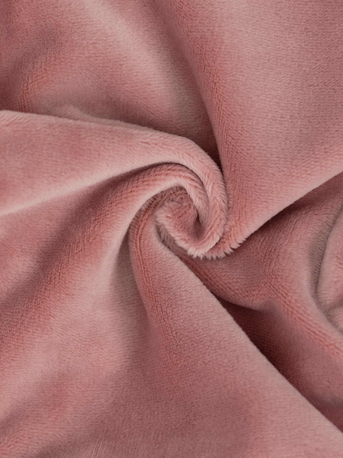 Velour Carriage Stretchy - Pink soft pink velour fabric texture.