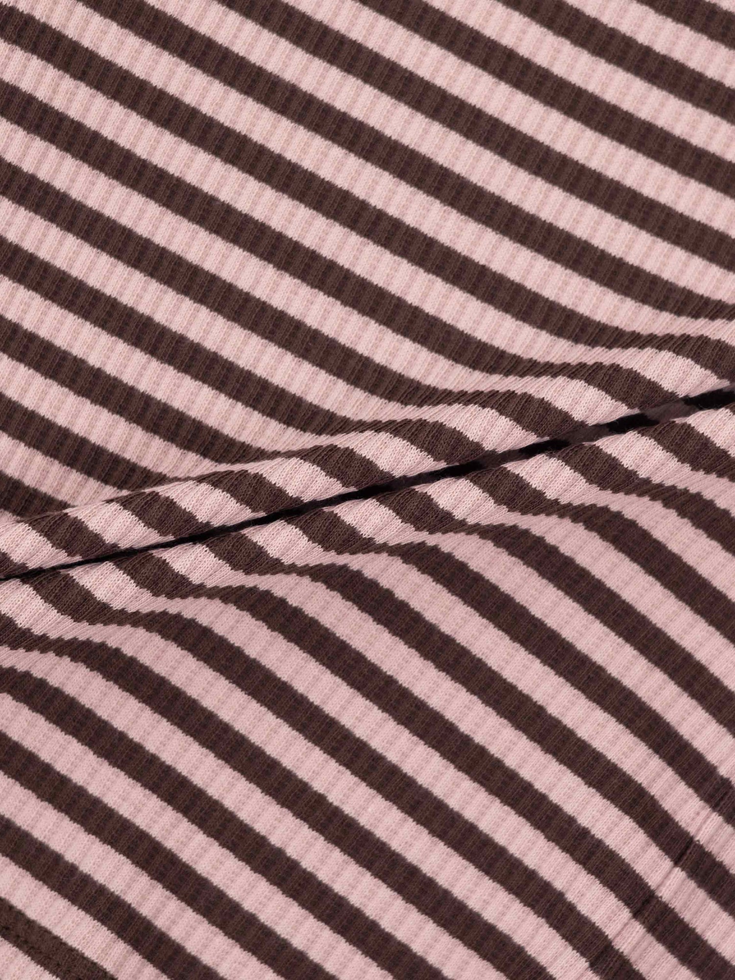 Striped Skirt - Brown &amp; Pink
