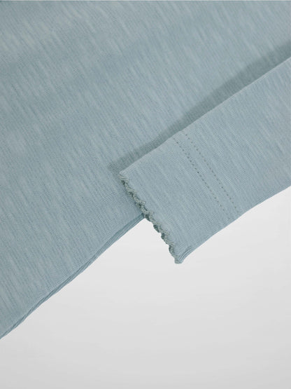 Blue Scalloped Stretchy boys&