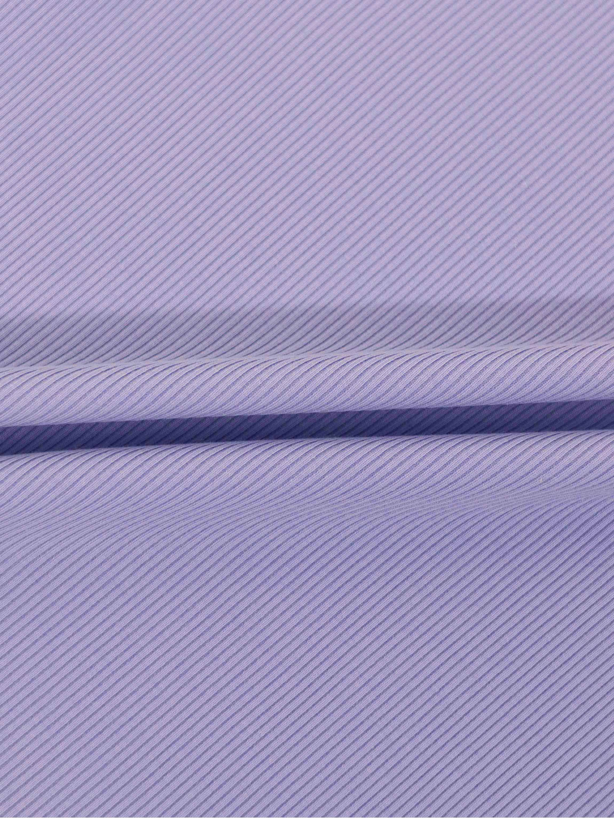 Ribbed Short Puff Sleeve T-shirt &amp; Shorts Set - Lavender fabric close-up, Adee
