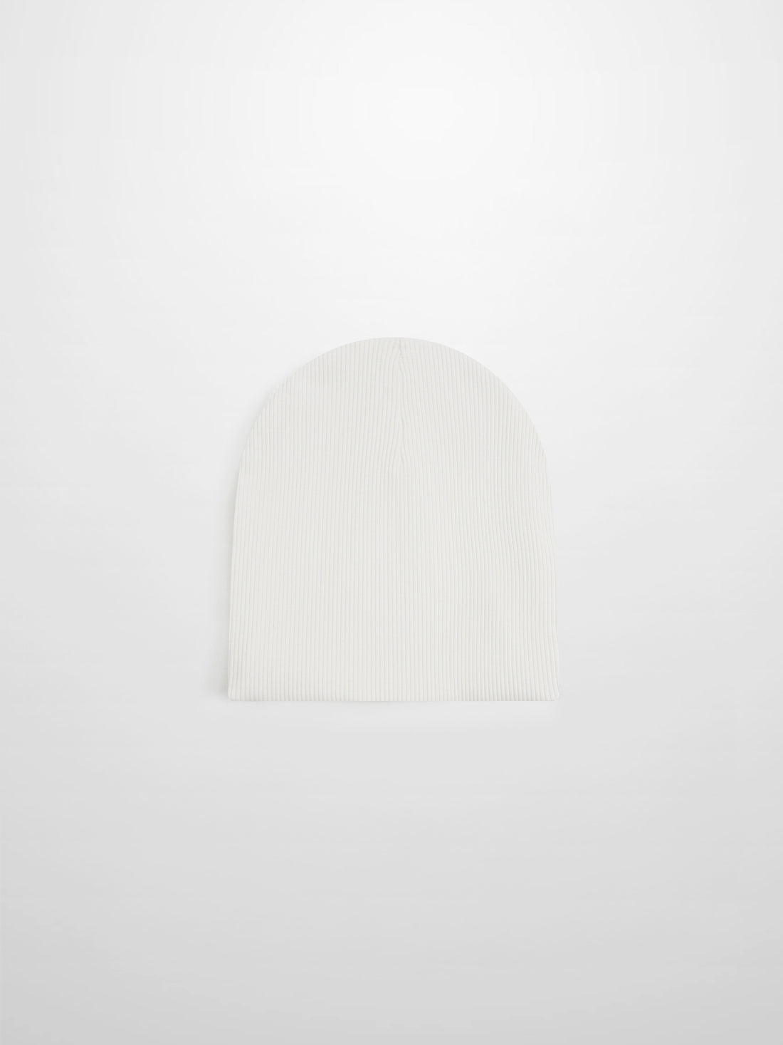 Blue Balloon Beanie for boys; white ribbed knit fabric