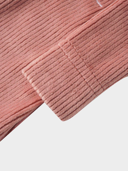 Embroidered Bunny Stretchy - Pink