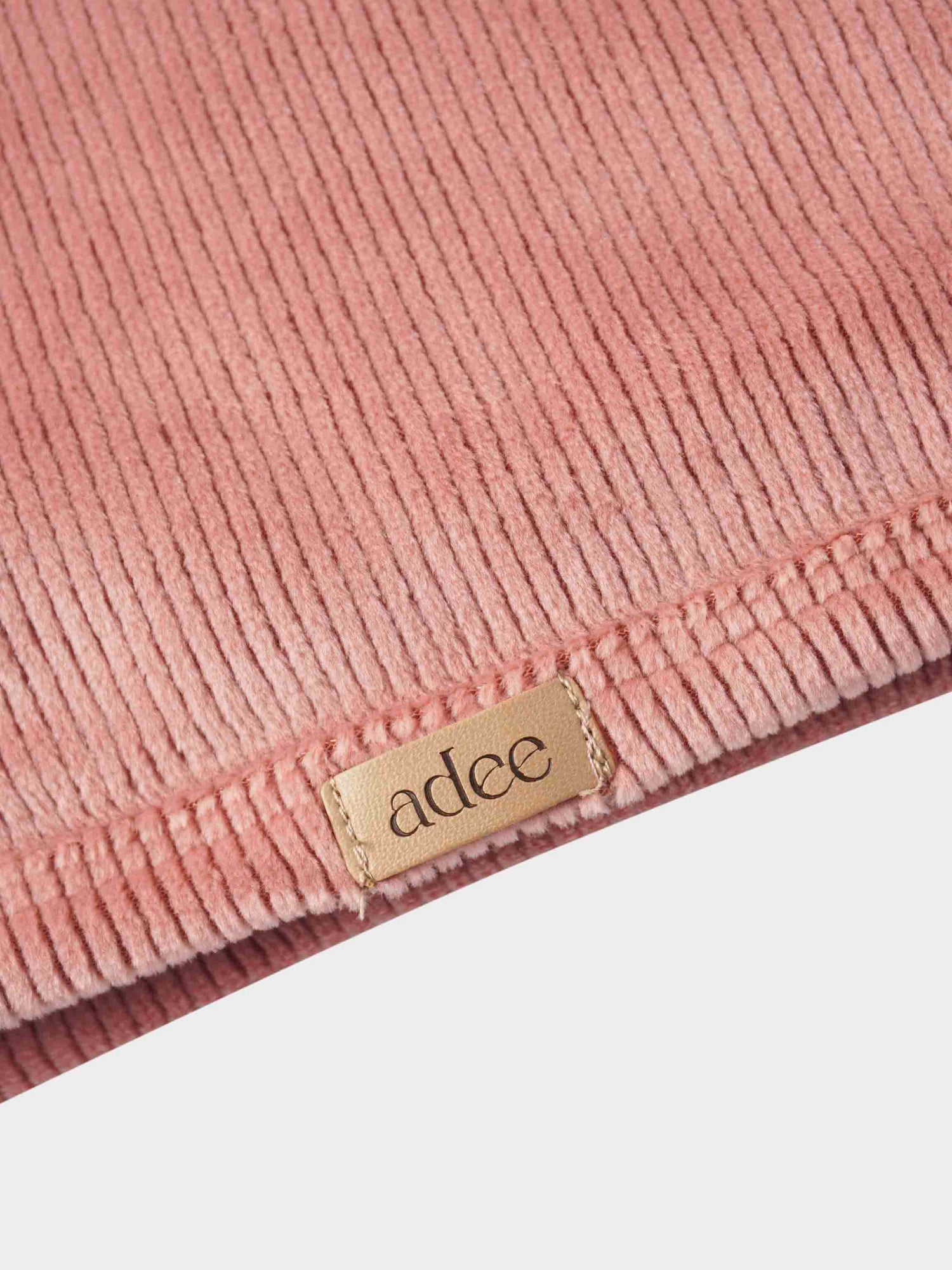 Embroidered Bunny Blanket - Pink