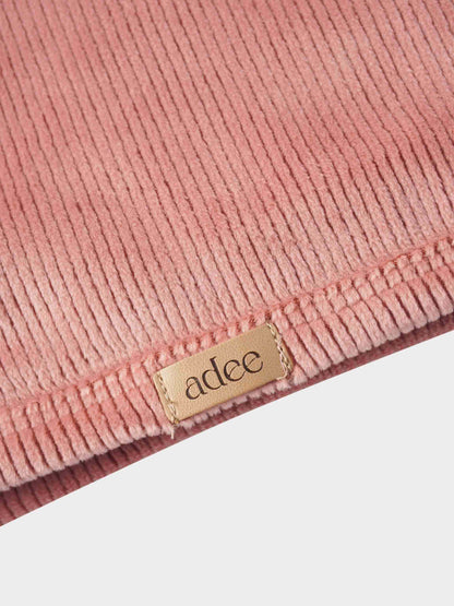 Embroidered Bunny Blanket - Pink